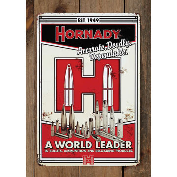 Picture of Hornady® Vintage Tin Sign